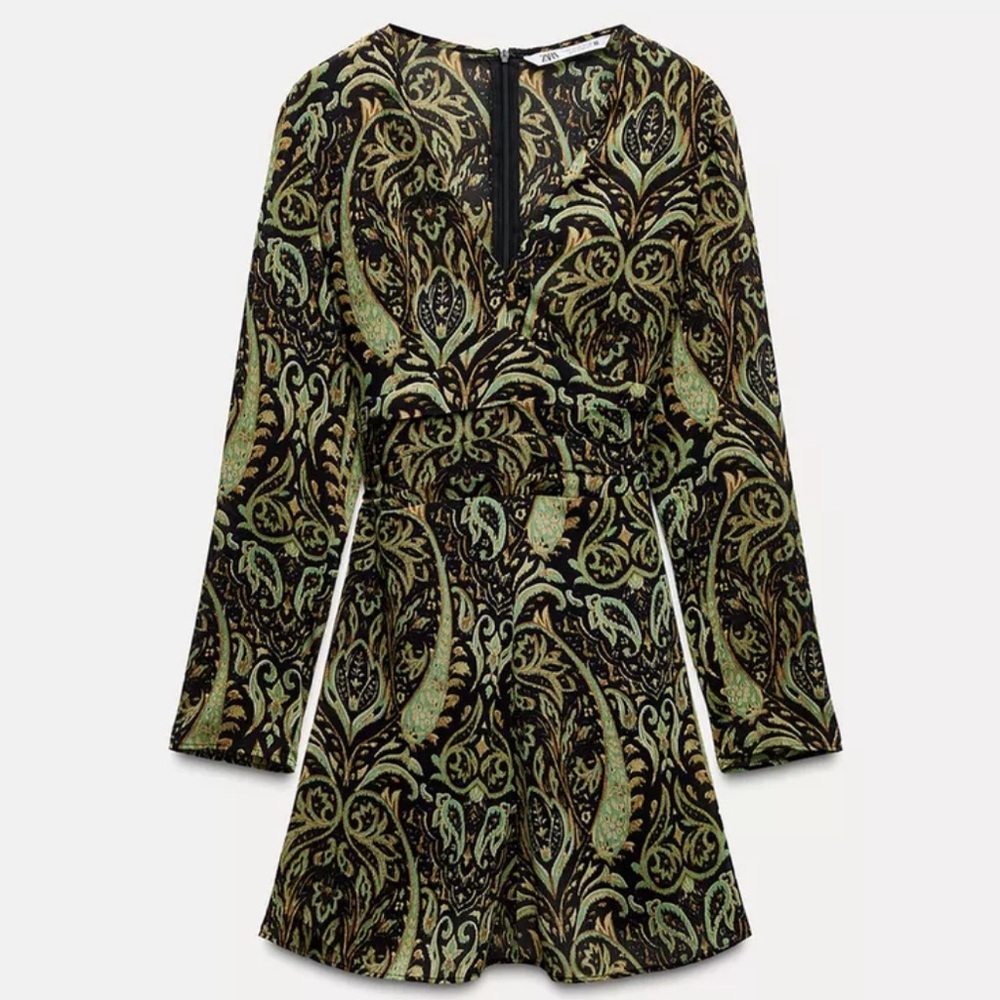 Zara Short Printed Dress